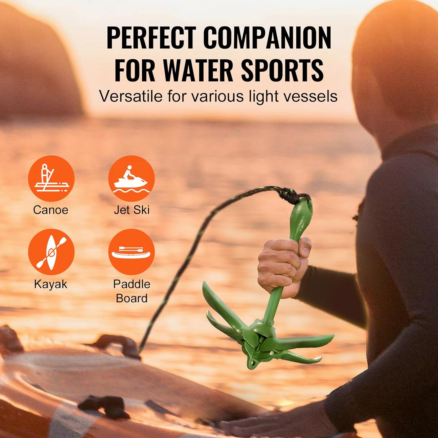 Thumbnail 5 de VEVOR Kit di ancoraggio per kayak