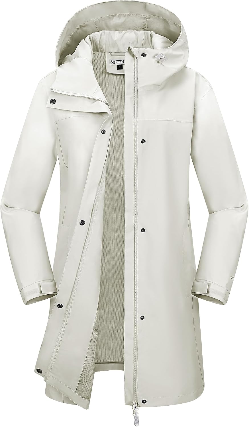 Detalle de 33 000ft Damen Regenjacke Langwindbreaker