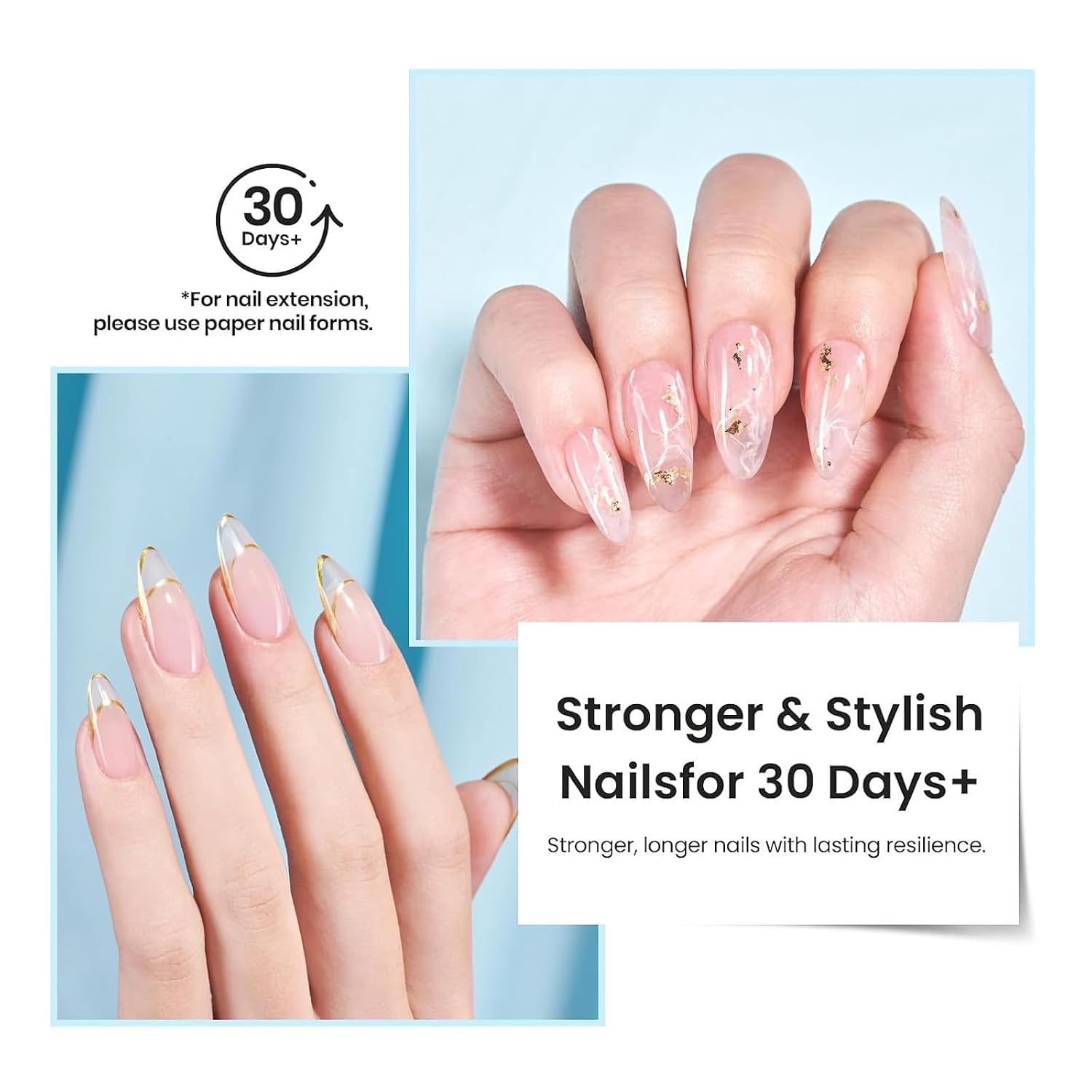 Thumbnail 5 de Beetles 7-in-1 Clear Builder Gel Nail Set