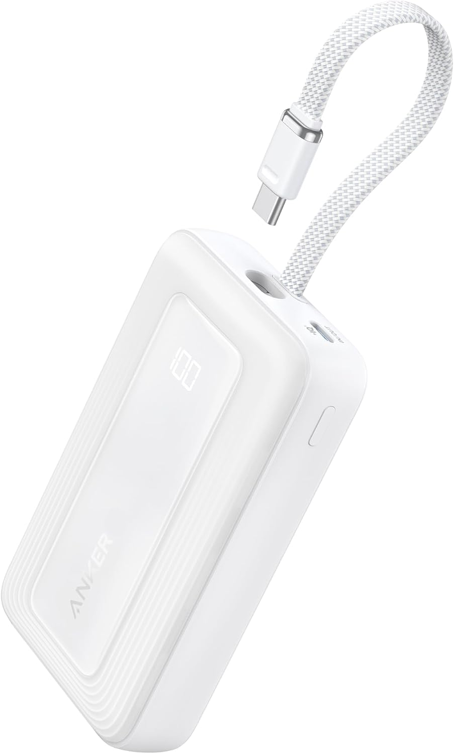 Thumbnail 6 de Anker Zolo Powerbank 10.000mAh 35W – zwei integrierte USB‑C Kabel, USB‑C & USB‑A Ports