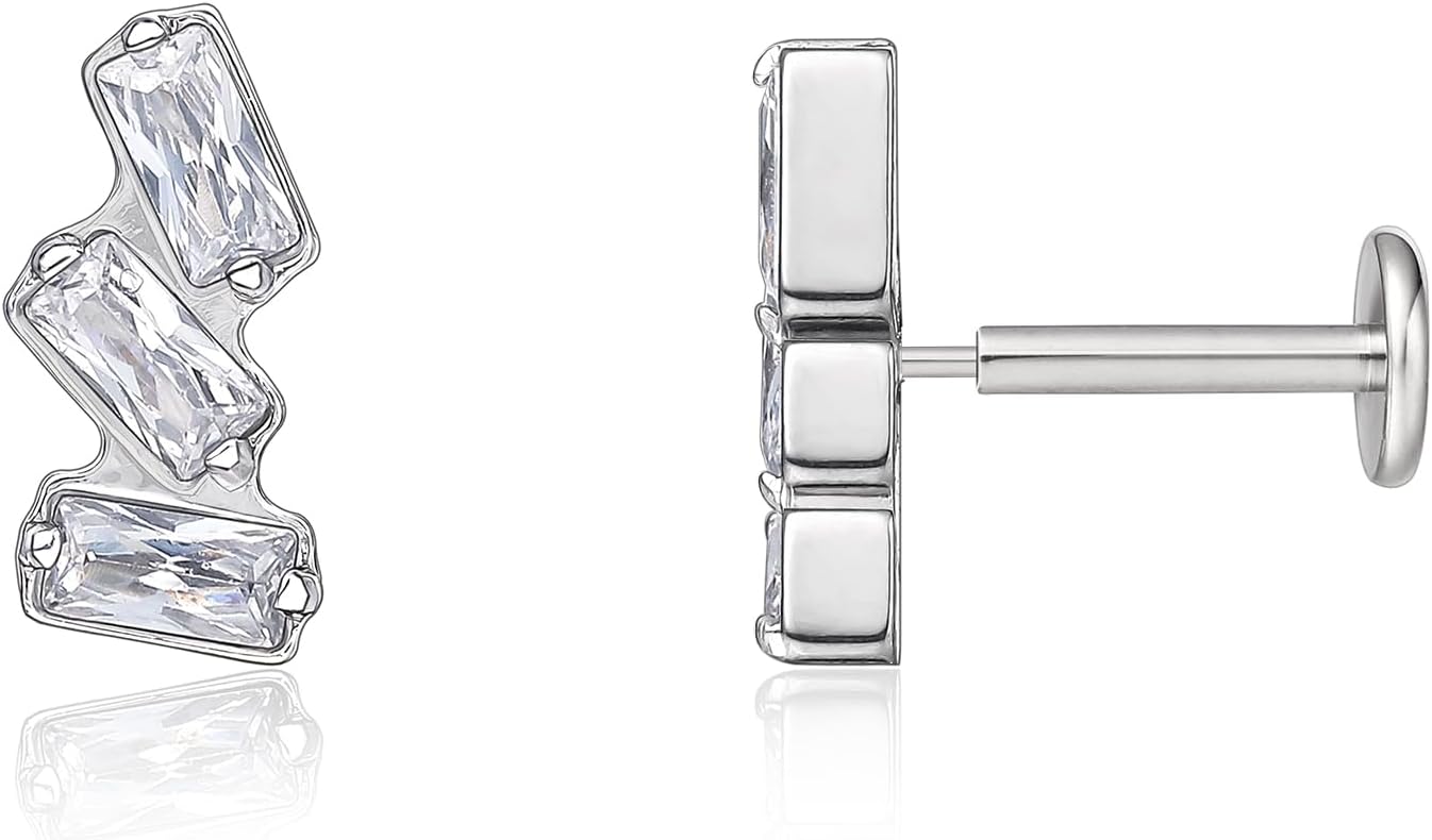 Limerencia 18G Titan Tragus Piercing Labret Stecker