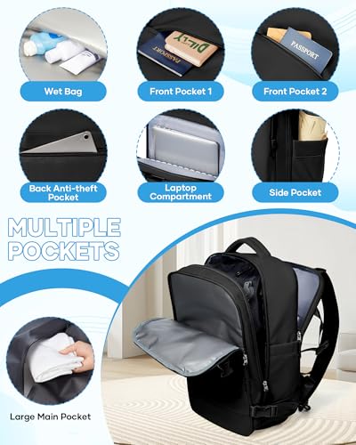 Thumbnail 8 de SZLX Mochila Ryanair 40x30x20 con compresión 📦