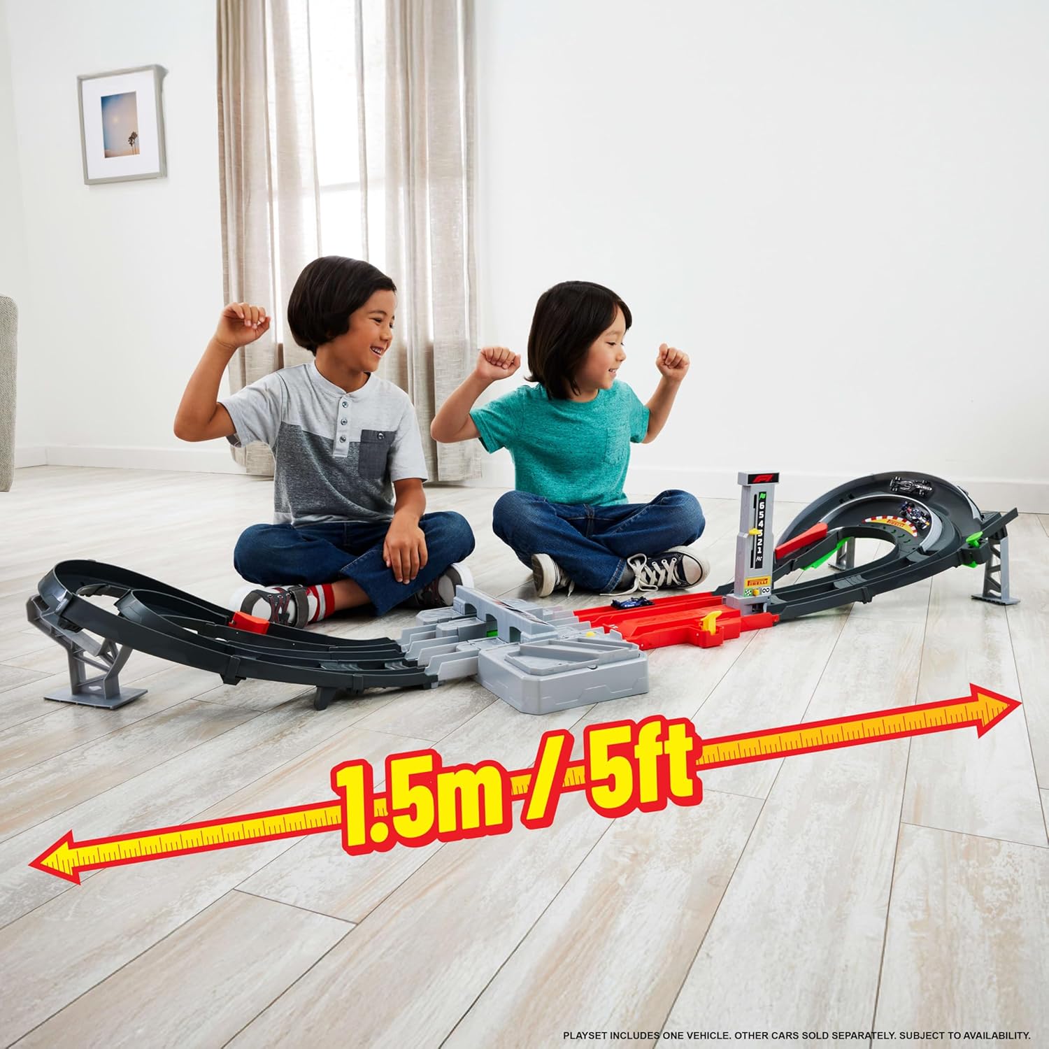 Detalle 2 de Hot Wheels Formula 1 Grand Prix Track Set