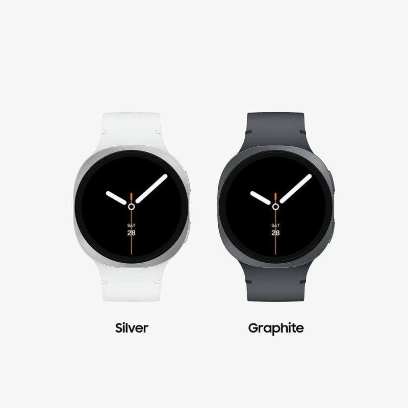 Detalle 2 de Samsung Galaxy Watch 8 Bluetooth GPS de 44 mm en plata: salud y conectividad desde la muñeca