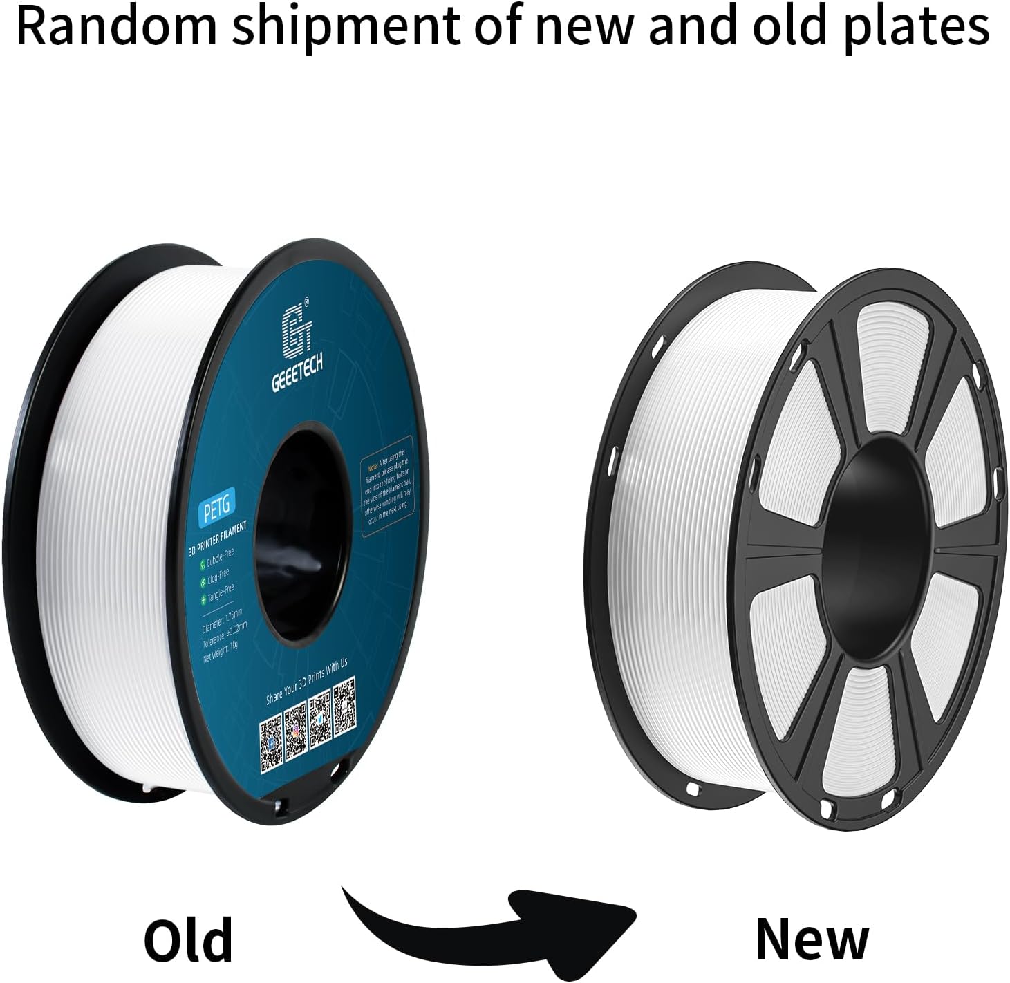 Thumbnail 4 de GEEETECH PETG Filament 1,75 mm – 1 kg, trocken verpackt, kompatibel mit den meisten FDM-Druckern