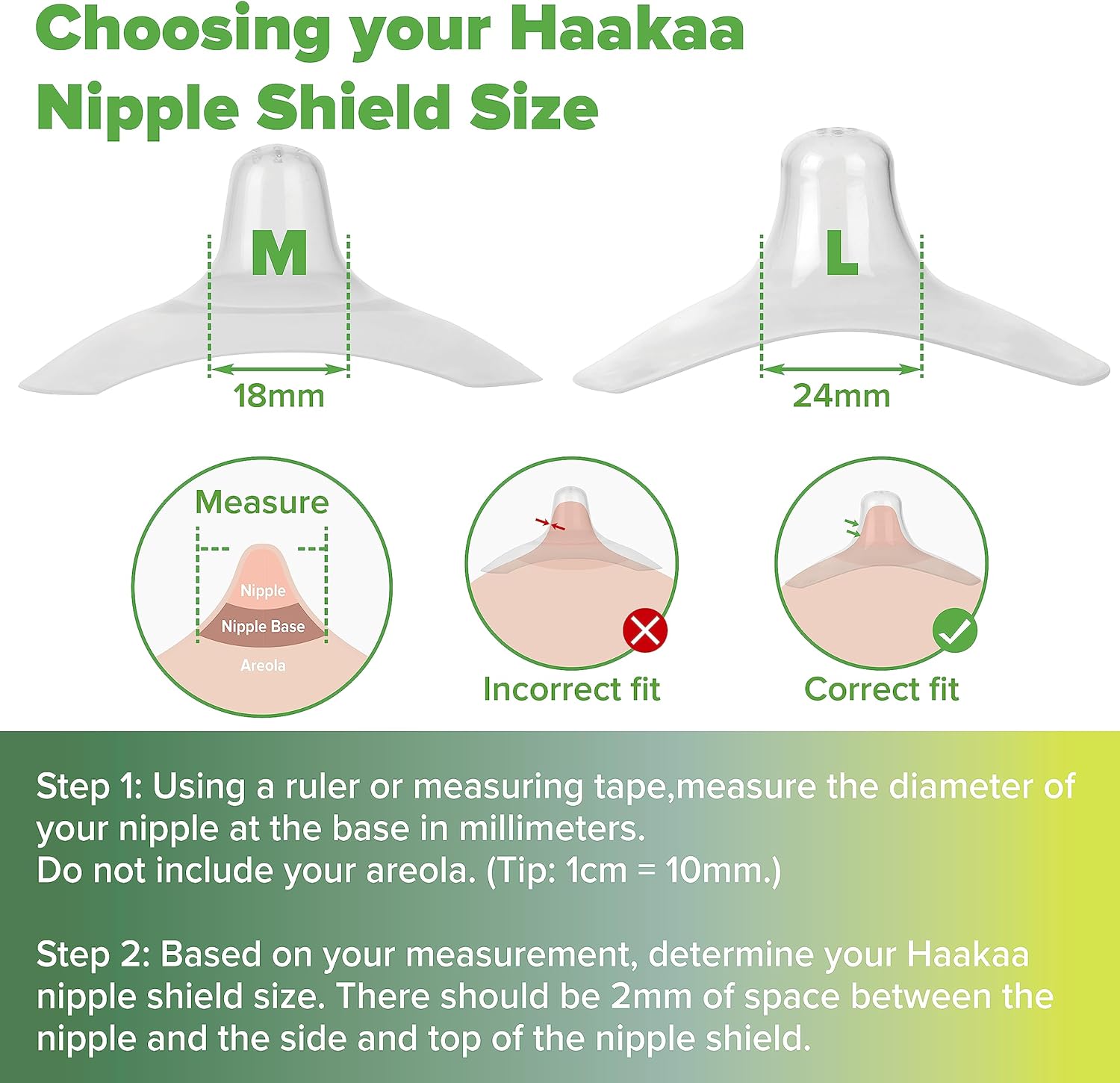 Thumbnail 5 de Haakaa Nippleshield lot de 2 protège-tétons en silicone pour allaitement (avec étui de transport ultra fin)