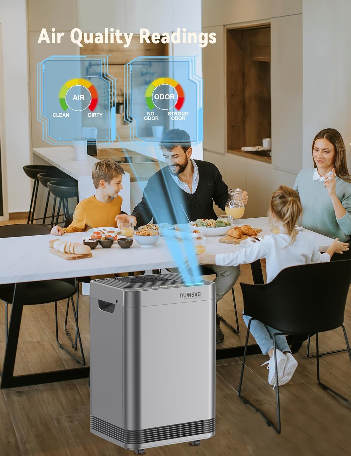 Thumbnail 4 de Nuwave Oxypure Smart Air Purifier: 5-Stage Tower for Ultra-Large Spaces