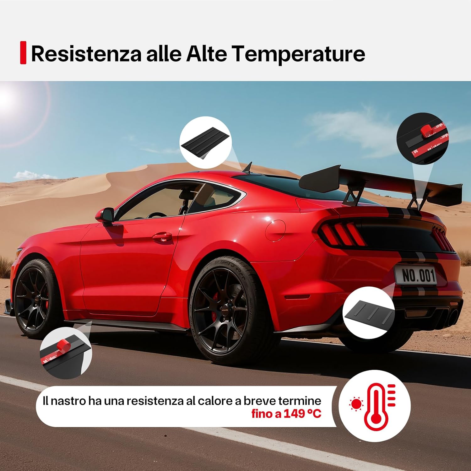 Thumbnail 3 de FIXCHORD 3M Nastro biadesivo extra forte per strisce LED, nero