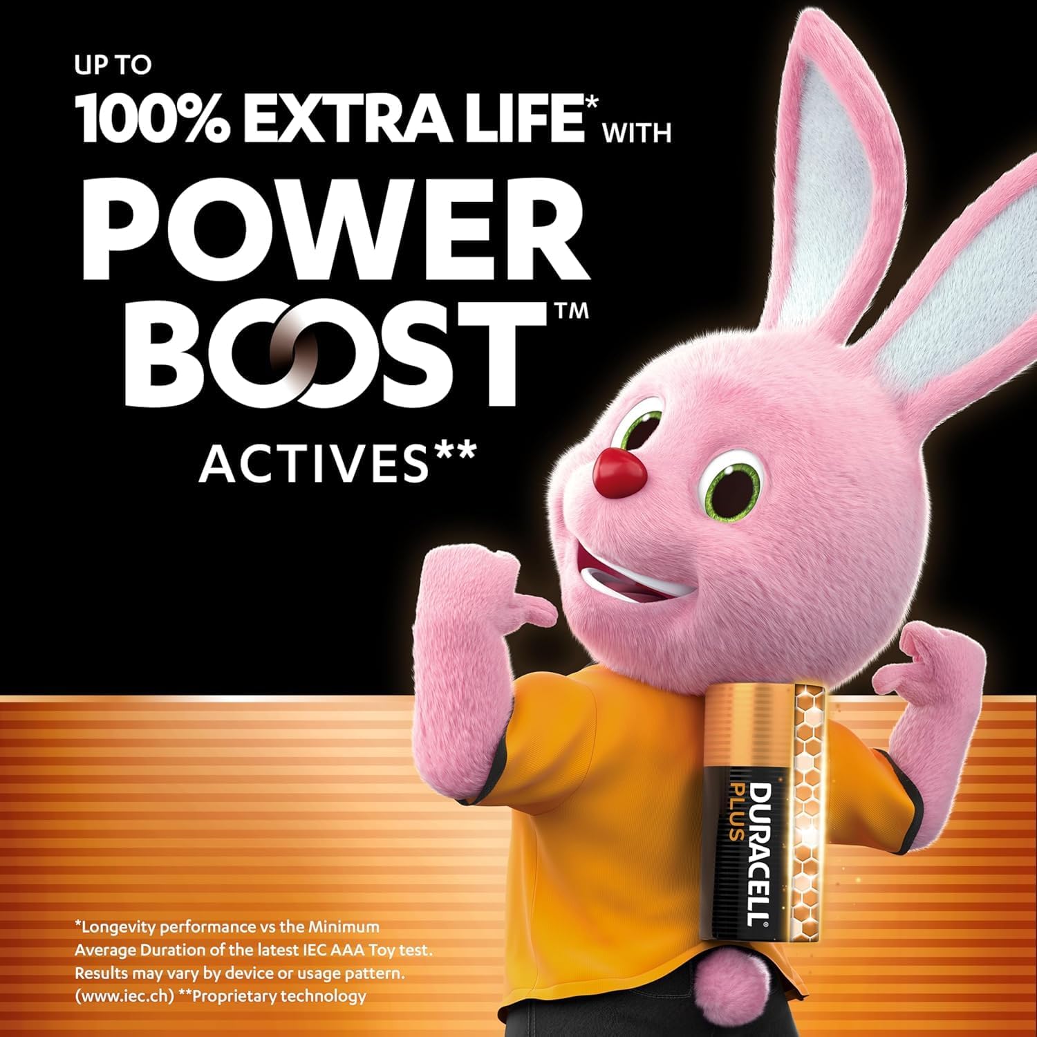 Detalle de Duracell Plus AAA Alkaline Batteries (24 Pack) – 1.5V LR03
