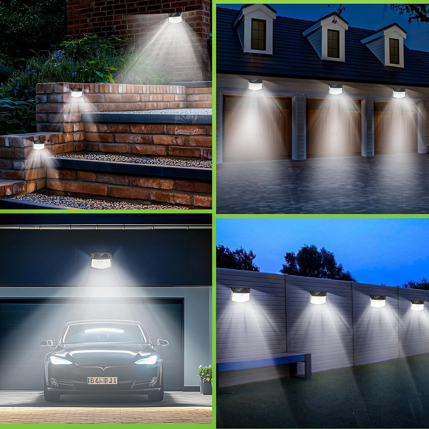 Thumbnail 6 de Luci LED Solare Esterno Giardino CZHHMART 248 LED con Pannello Solare