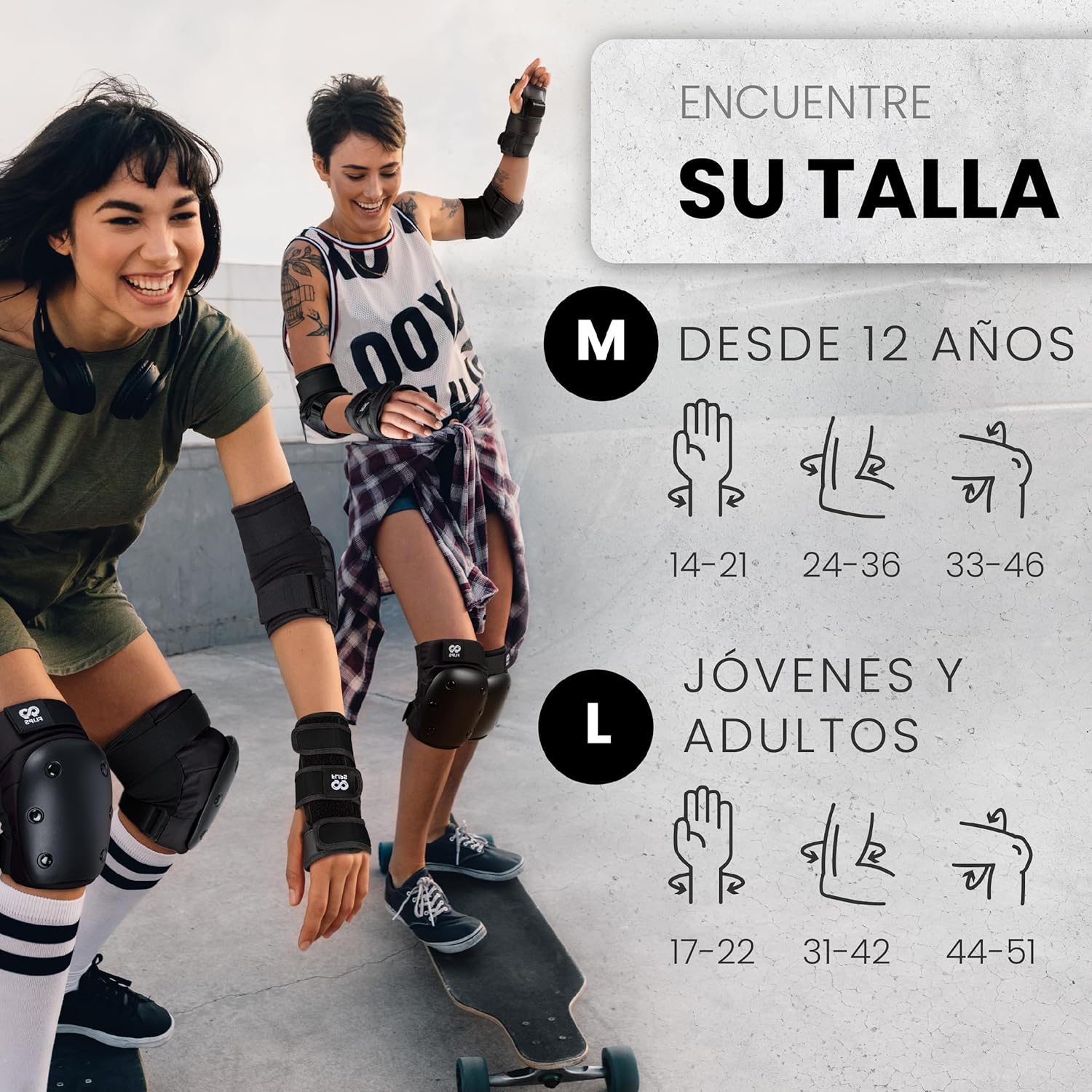 Thumbnail 4 de 99FLIPS DIVE Protecciones Patines Talla M