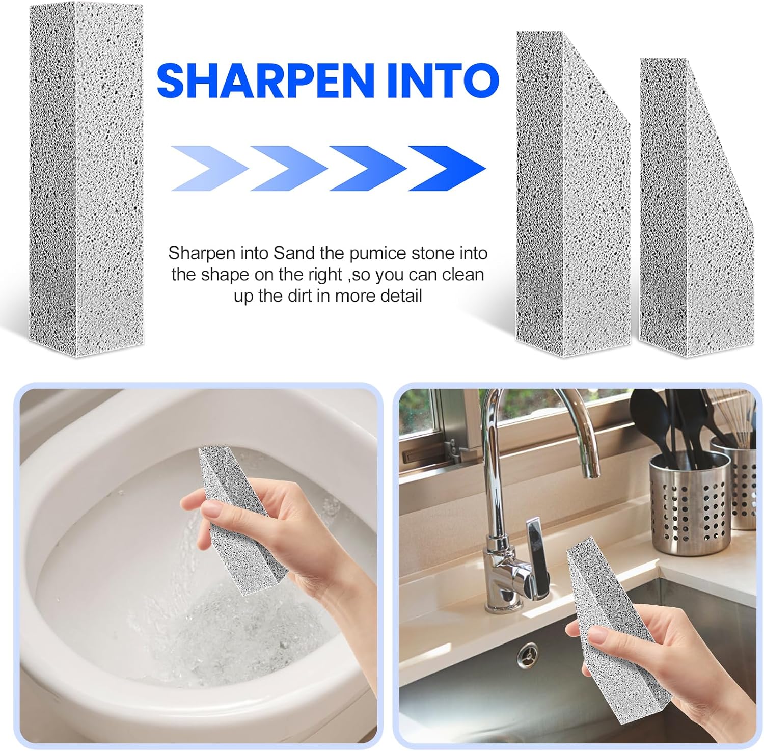 Thumbnail 4 de 6 Pack Pumice Stone Toilet Bowl Cleaner