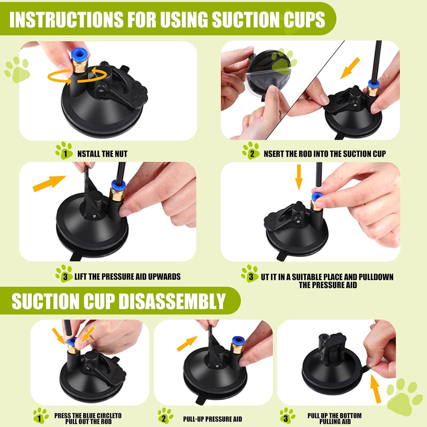 Thumbnail 4 de ACETEND 13-Piece Interactive Cat Feather Toys with Suction Cup and 2 Wands