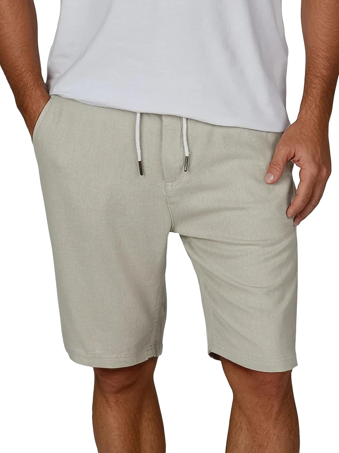 Thumbnail 6 de Riverso Leinen Shorts Herren – Regular Fit, knielang, vielseitig einsetzbar