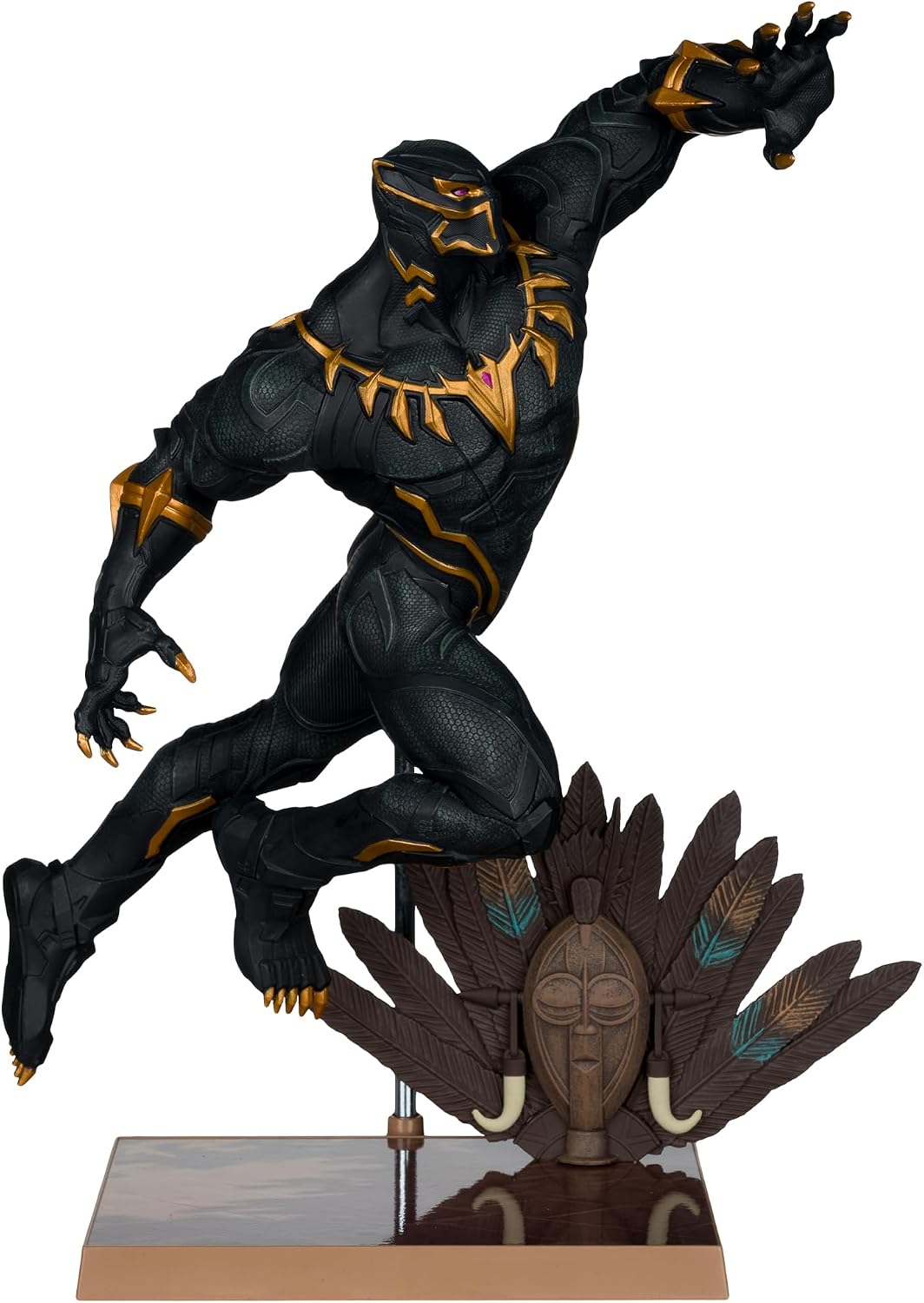 Detalle de McFarlane Marvel Rivals Collection 1/6 Black Panther – figurka akcji 30 cm