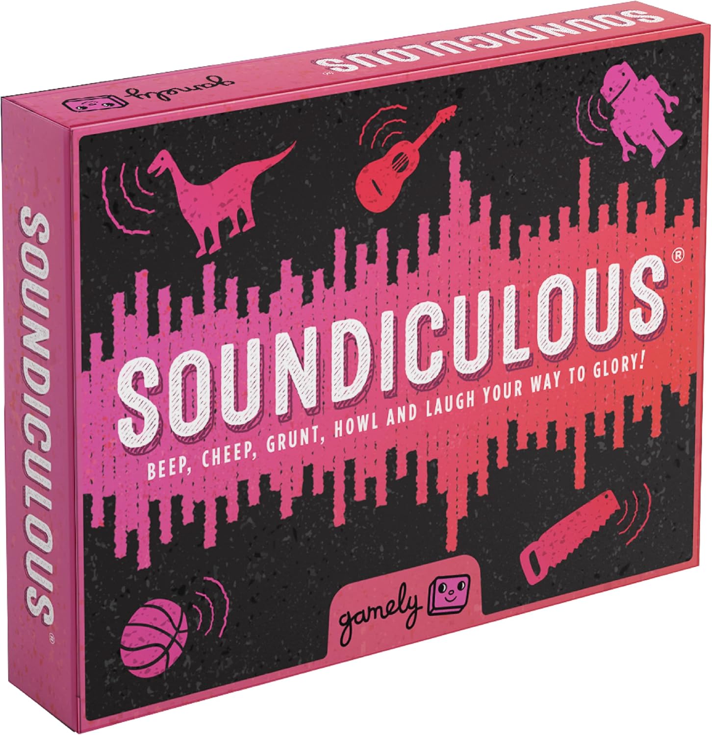 Thumbnail 6 de Gamely Soundiculous pocket party game of hilarious sounds