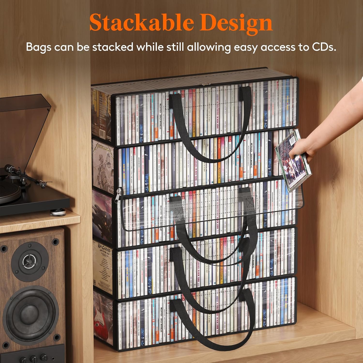 Thumbnail 5 de Lifewit CD Storage Bags 2-Pack