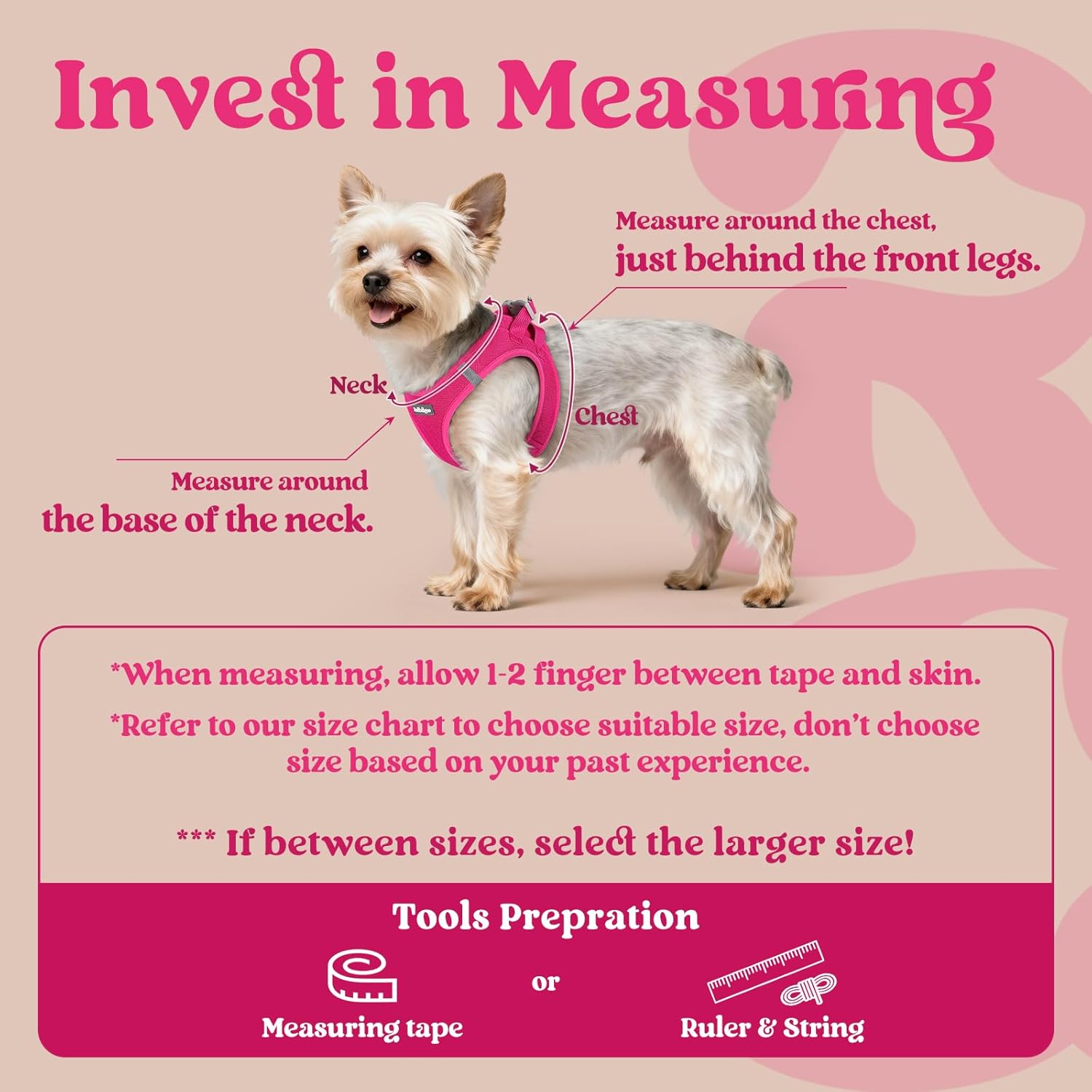 Detalle 2 de rabbitgoo Dog Harness Small Dog S