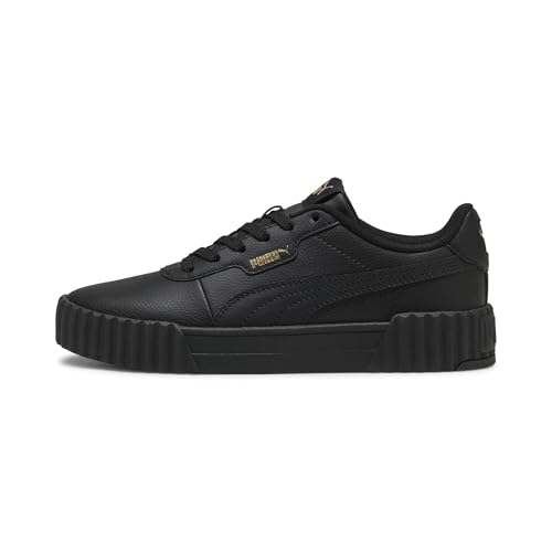 Detalle de PUMA Carina 3.0 Damen-Sneaker, Black Gold, EU 39, reguläre Weite
