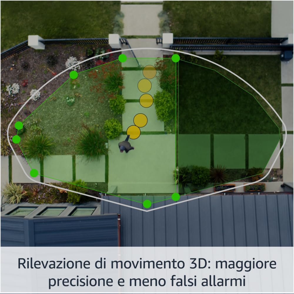 Detalle de Ring Video Doorbell Pro 2ª generazione con batteria e caricatore solare