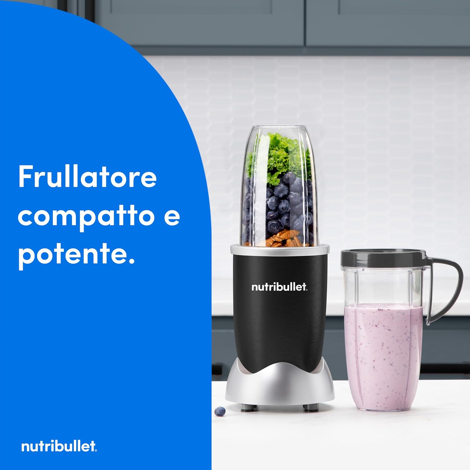 Detalle 2 de NutriBullet NB603B frullatore smoothie 600 W