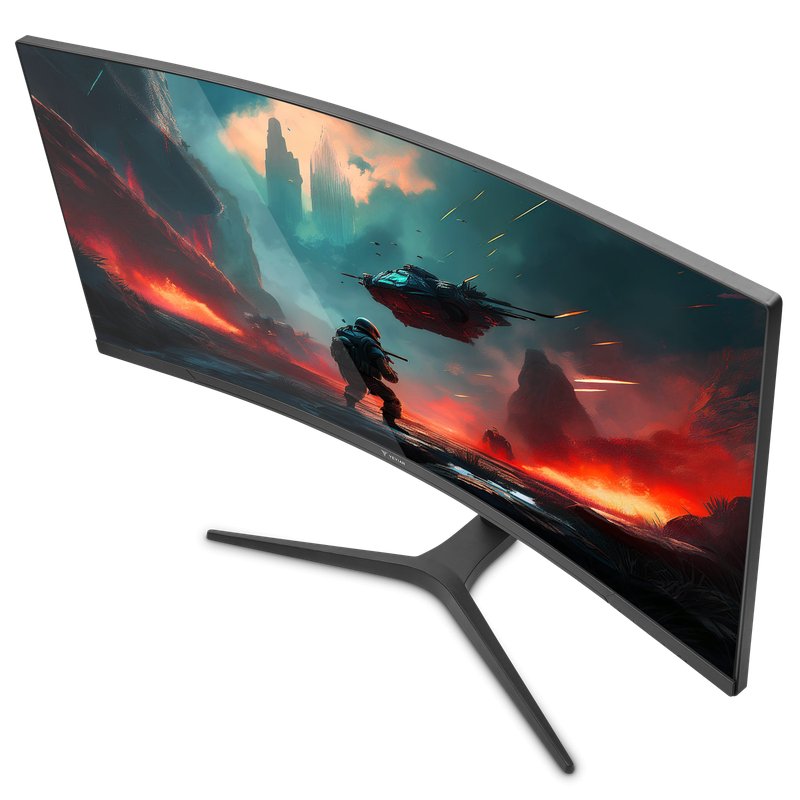 Detalle de Yeyian YMC-FV234-M1 Monitor gaming 34" WQHD 180Hz HDR10 Curvo