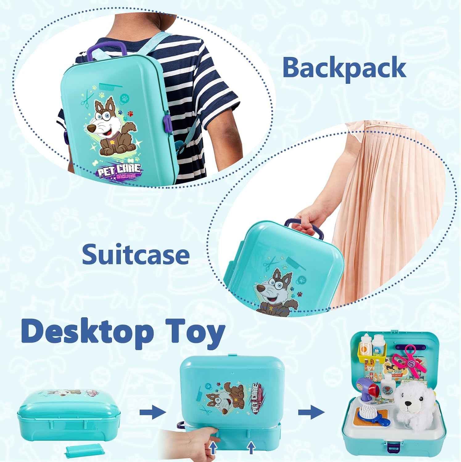 Detalle 2 de HERSITY Vet Toy Role Play Kit for Kids