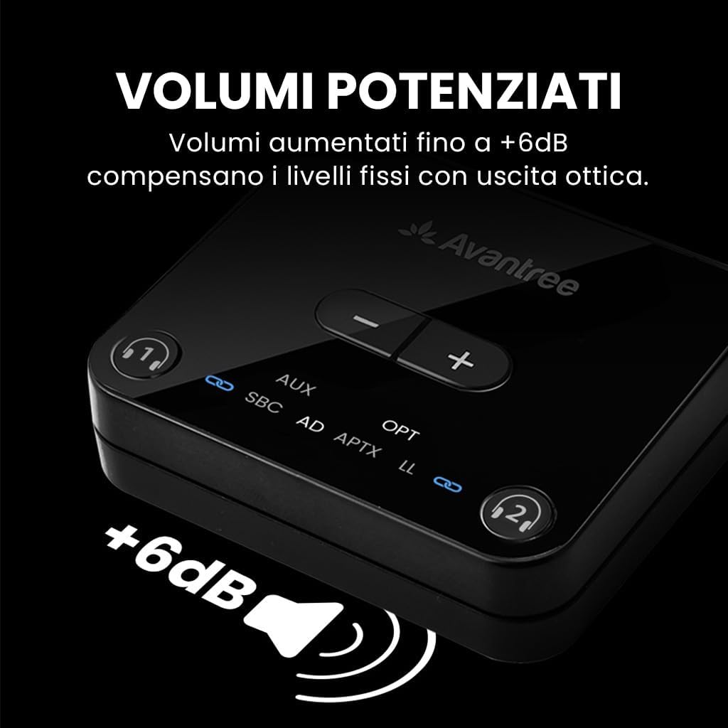 Thumbnail 4 de Avantree HT41866-Q Cuffie wireless per TV