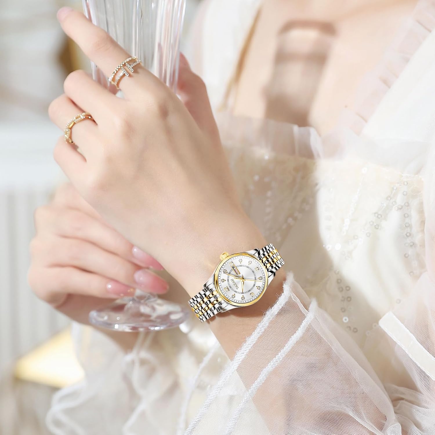 Detalle 2 de Taxau Uhren für Frauen 28 mm