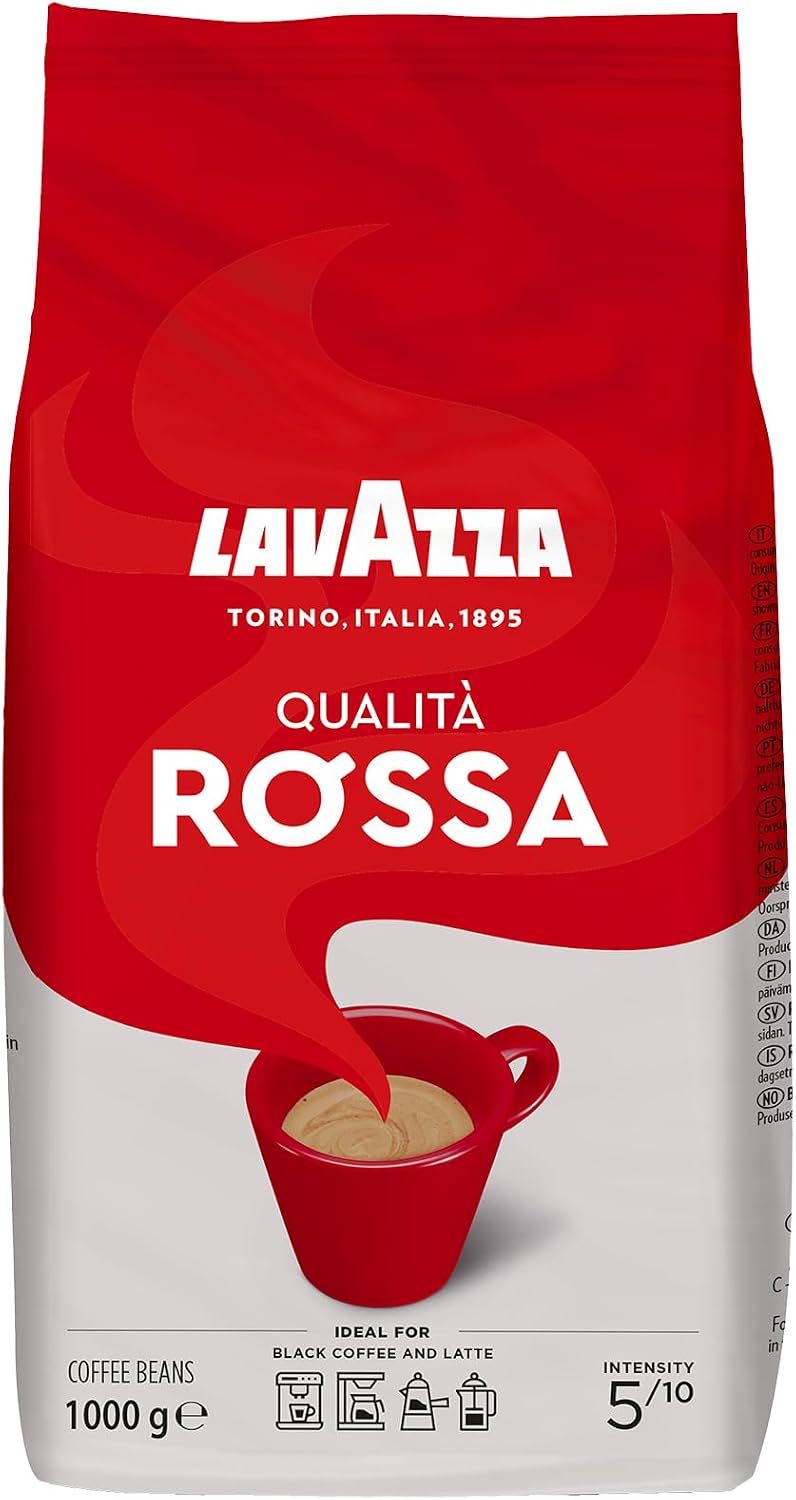 Detalle de Lavazza Qualità Rossa Coffee Beans 1 kg review