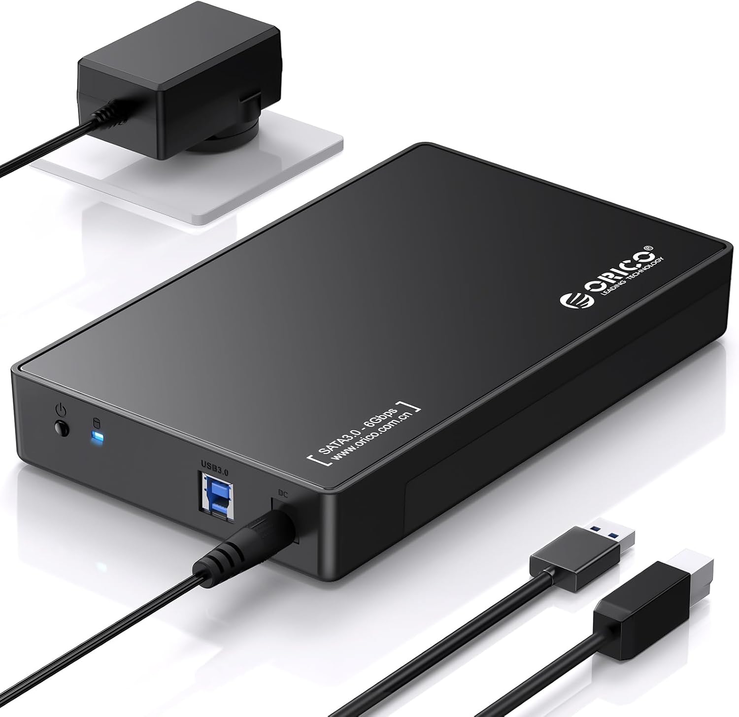 Detalle de ORICO 3588US3 Case esterno per hard disk/SSD SATA USB 3.0 da 3,5 pollici fino a 20 TB