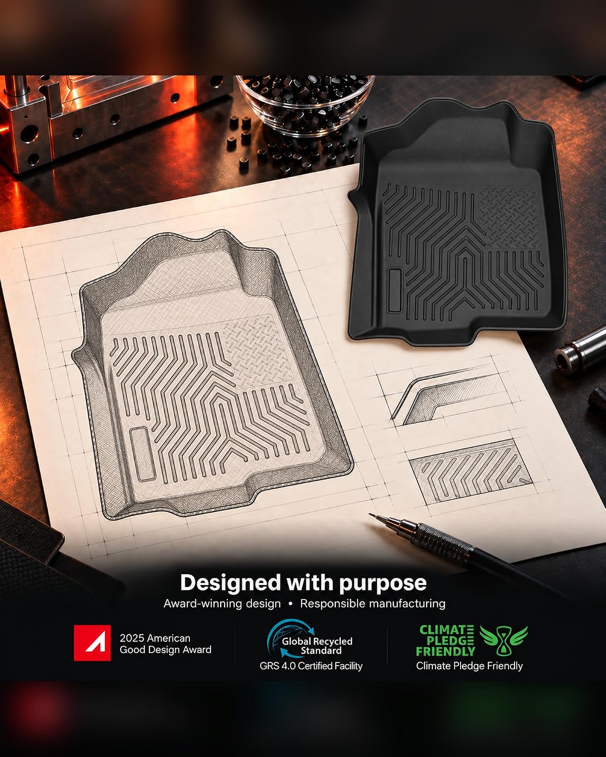 Detalle 1 de G-PLUS Floor Mats TPE