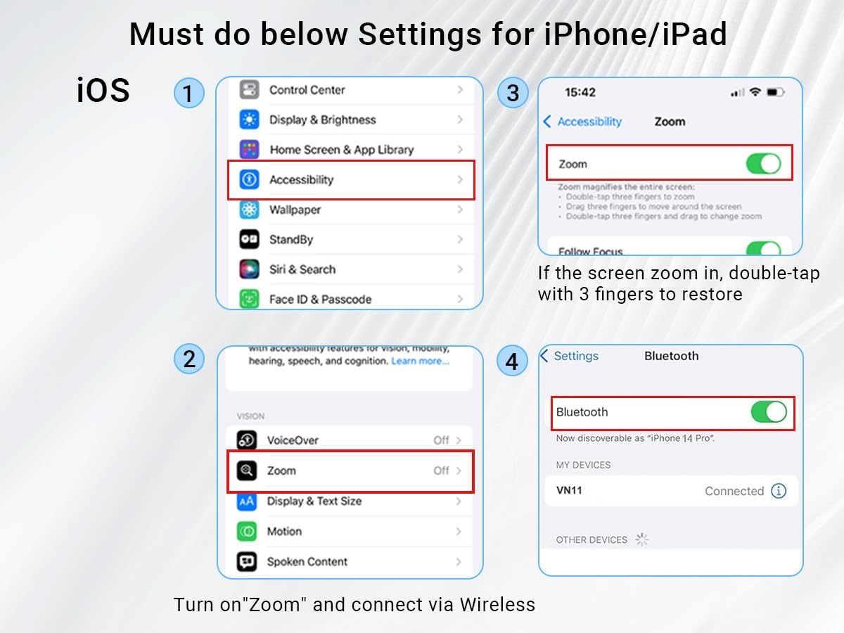 Thumbnail 3 de Scrolling Ring Remote wireless scroller for phone