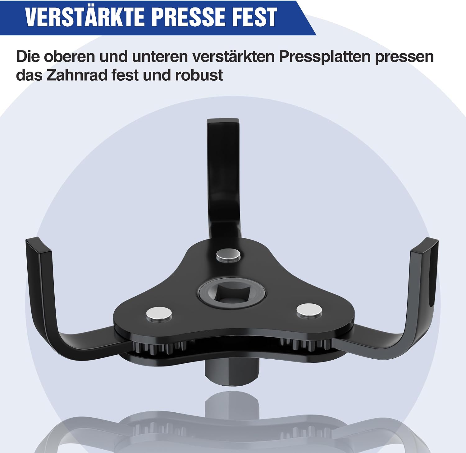 Thumbnail 4 de WORKPRO Ölfilterschlüssel 3-Armig 70–110mm
