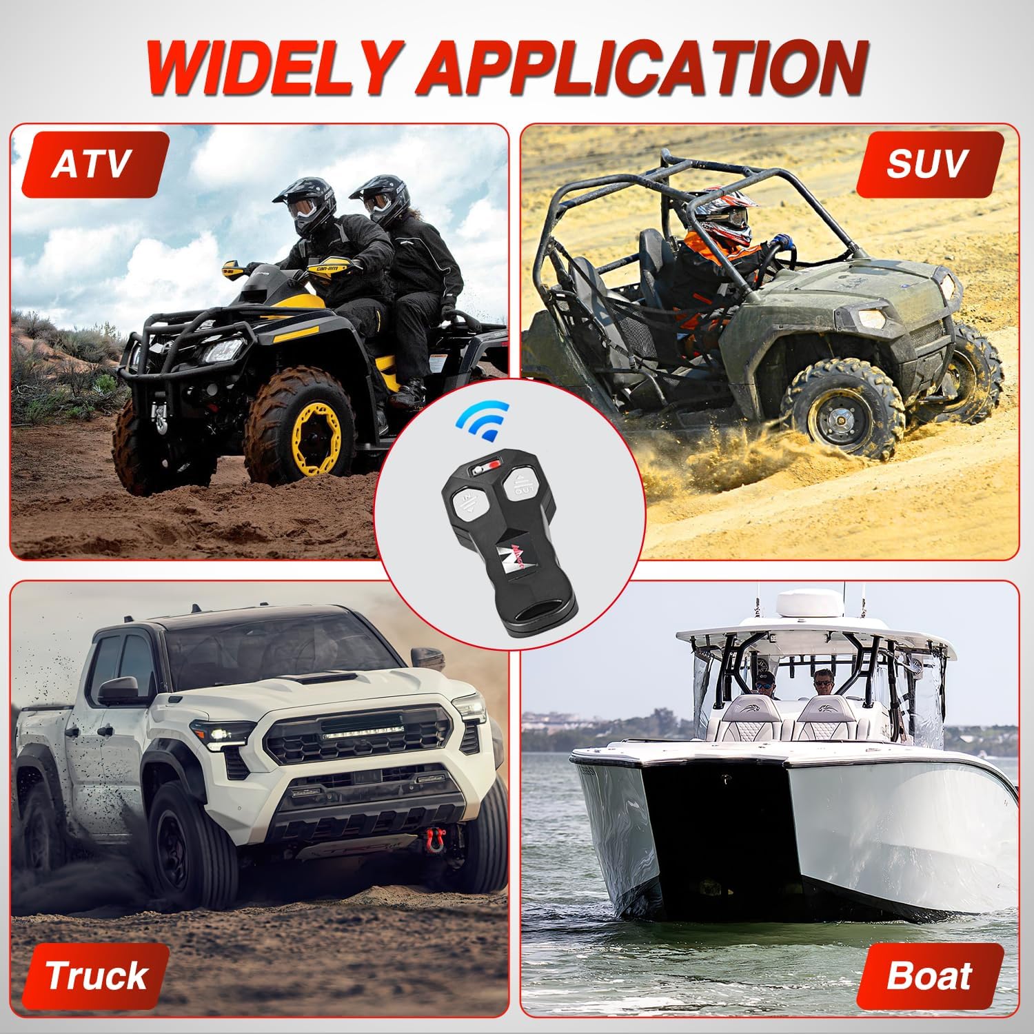 Thumbnail 6 de Nilight 3500 lbs ATV Winch 3500 lb capacity