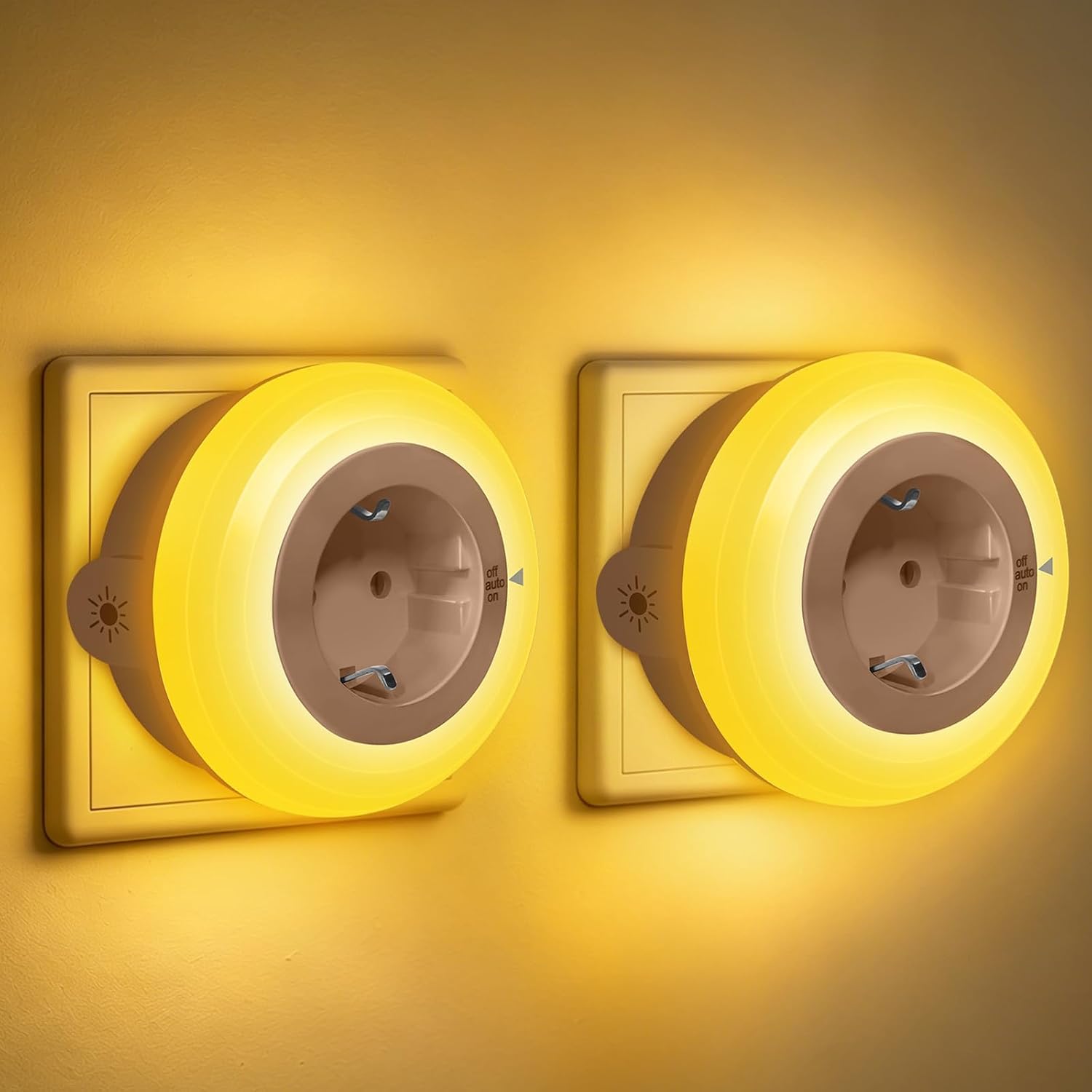 Detalle de Bowfar Nachtlicht Steckdose 2700K