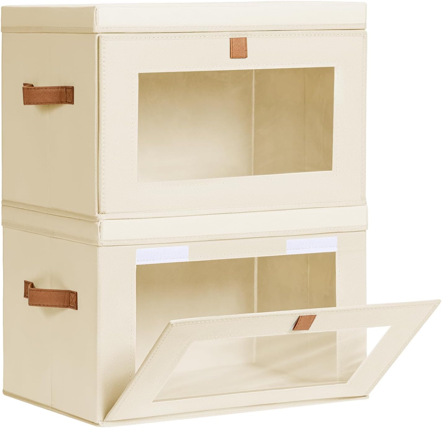 Detalle de Homsorout Large Closet Storage Organizer 2-pack bins