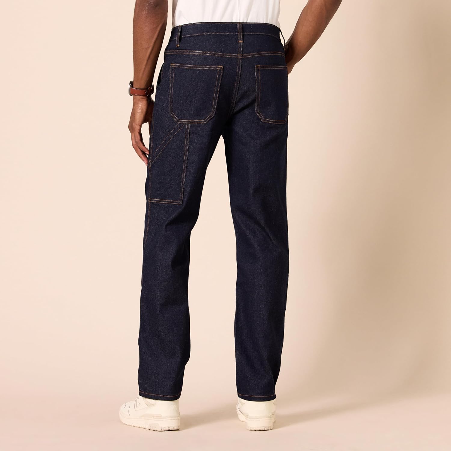 Thumbnail 1 de Amazon Essentials Men's Low-Stretch Relaxed-Fit Workwear Carpenter Jeans