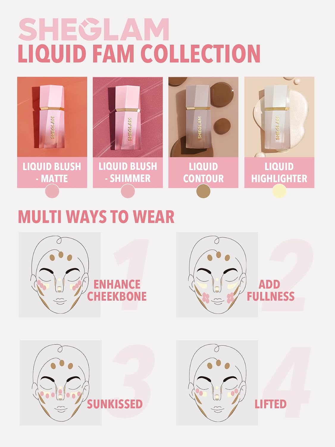 Thumbnail 6 de SHEGLAM Color Bloom Liquid Blush-Coral Glow