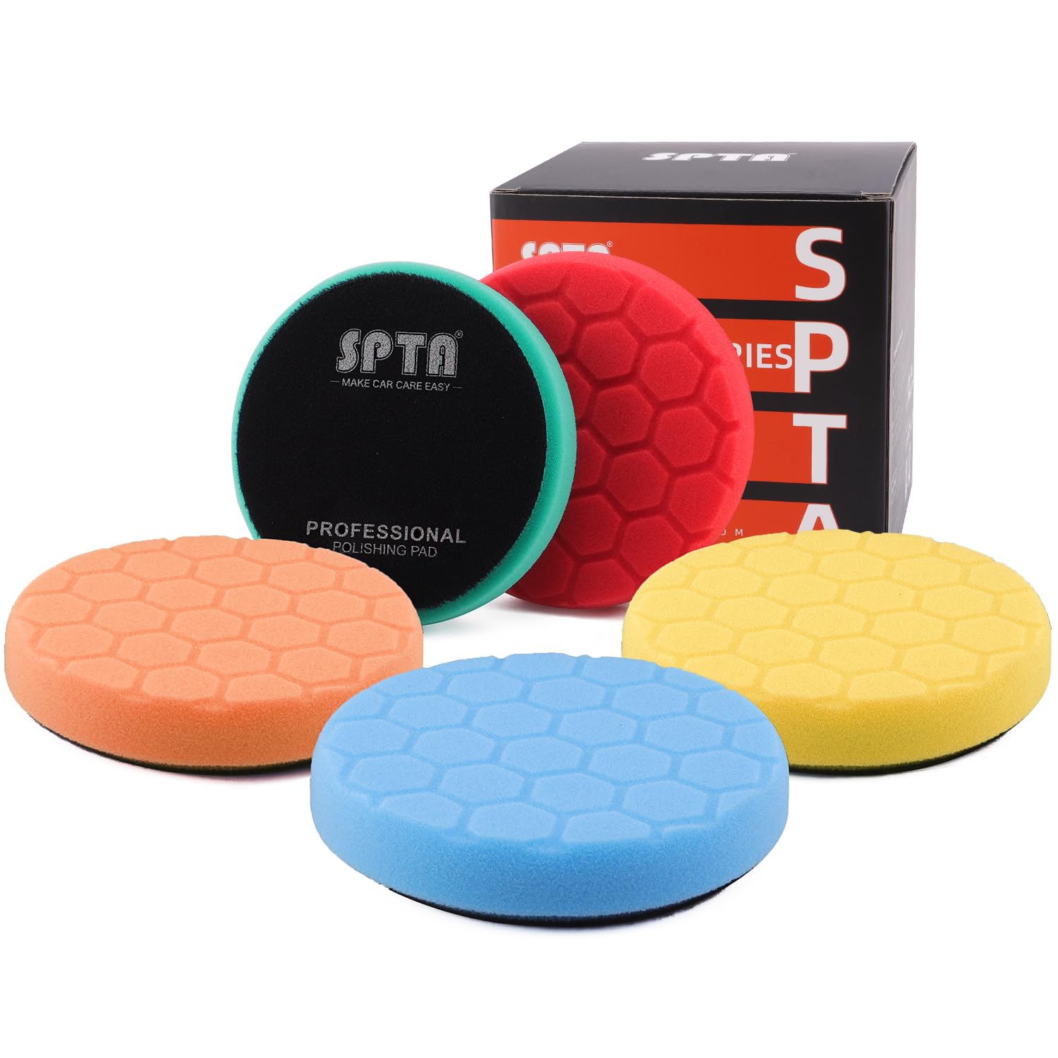 Detalle de SPTA 150 mm Hex-Logic Polierpad Set