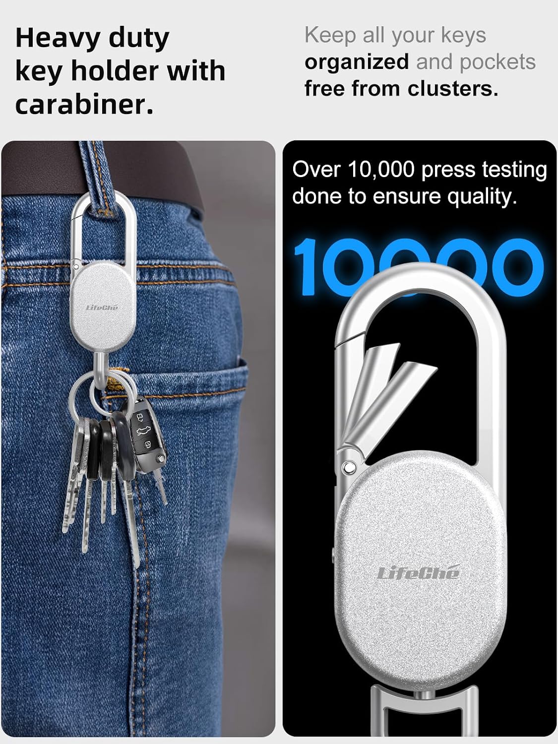 Thumbnail 5 de Keychain Key Finder 165ft Bluetooth Tracker