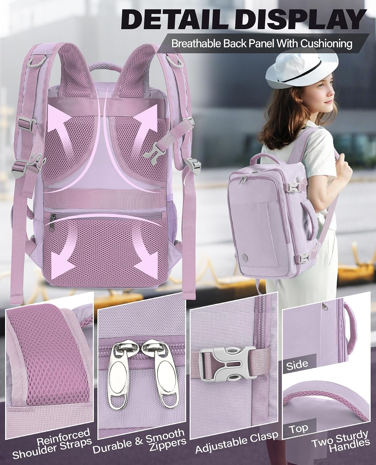 Thumbnail 4 de VANKEV Ryanair Cabin Bag 20L 40x20x25cm