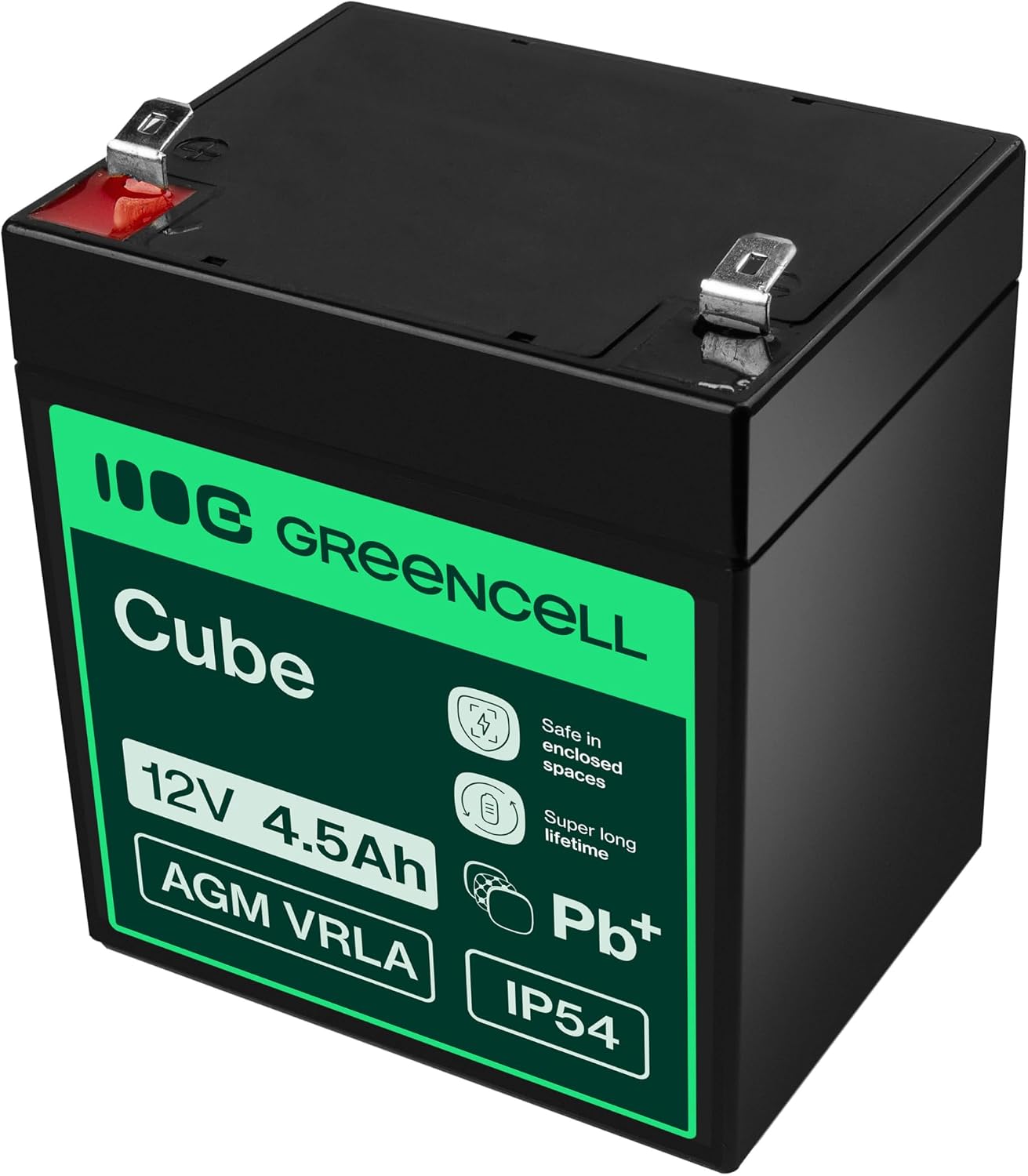 Detalle 2 de Green Cell AGM Akku 4,5 Ah 🔌