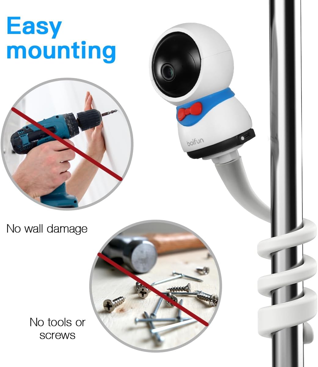 Detalle de TIUIHU baby monitor flexible mount for cameras