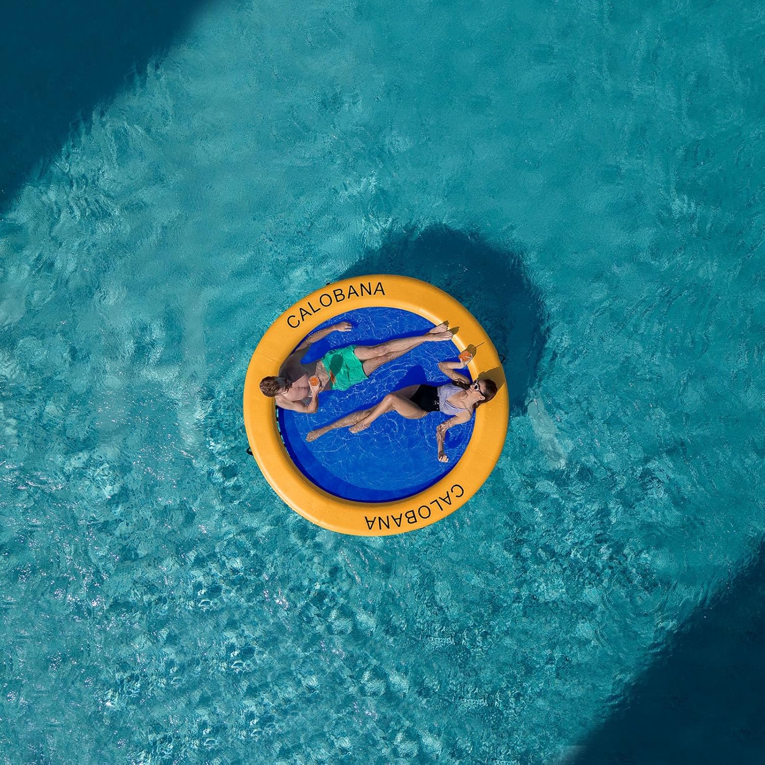 Thumbnail 2 de CALOBANA Round Floating Ring Inflatable Water Hammock