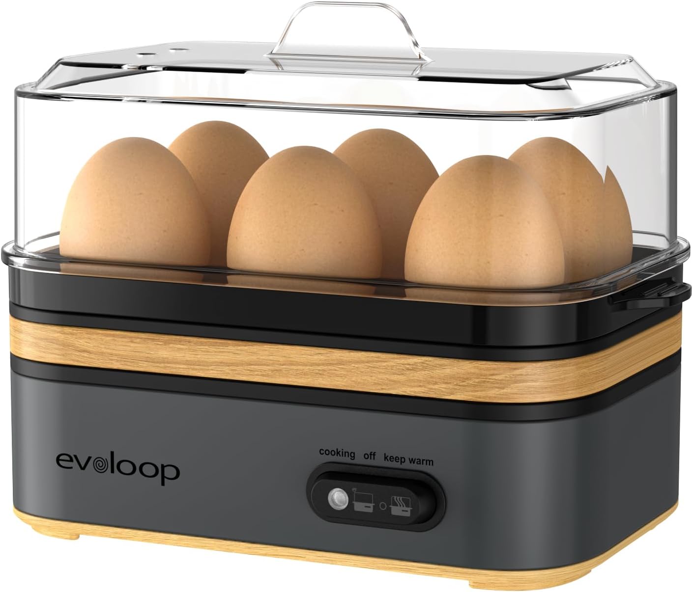 Detalle de Evoloop Rapid Egg Cooker 6 Eggs