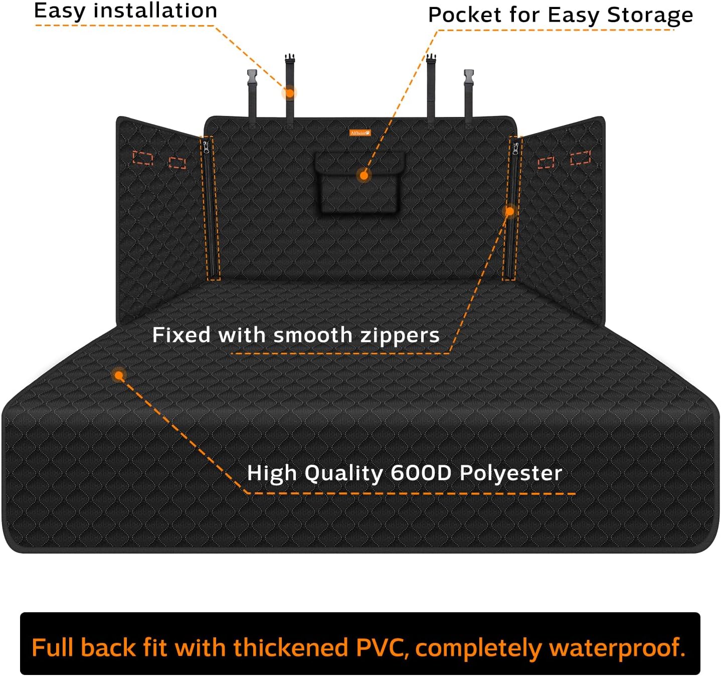 Thumbnail 1 de Alfheim Car Boot Liner for Dogs: Waterproof, Non-Slip Pet Cargo Mat for SUVs and Hatchbacks