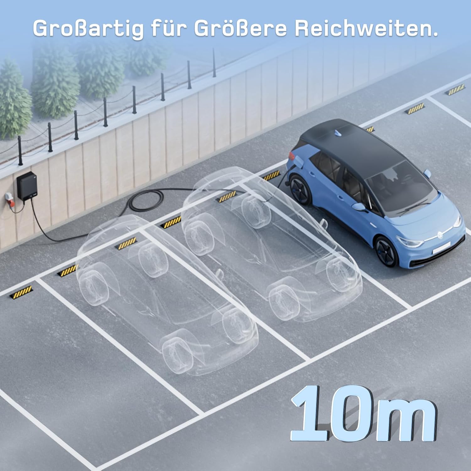 Thumbnail 4 de dé Typ 2 Ladekabel offenes Ende 11 kW (10 m, 16 A, 3-phasig) als Wallbox-Ersatzkabel