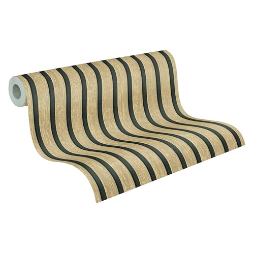 Detalle de A.S. Création Papel pintado efecto madera 0,53×10,05 m