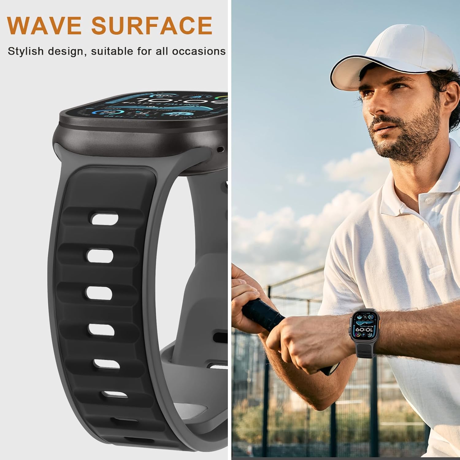 Thumbnail 5 de Anlinser sport straps Silicone loop